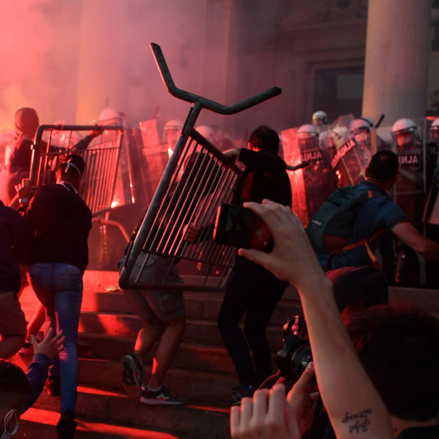 Prosvjedi u Beogradu