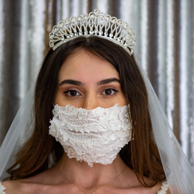 Ilustracija, mladenka i vjenčanje