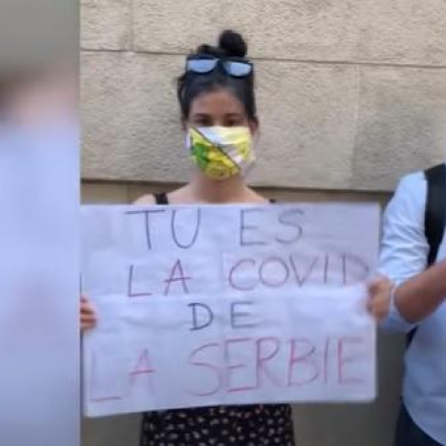 Poruka Vučiću od srpskih studenata u Parizu: 'Ti si Covid Srbije'