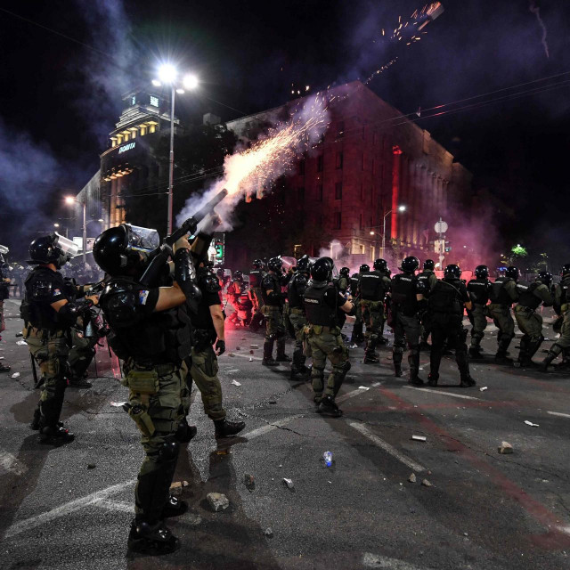 Prosvjedi u Beogradu