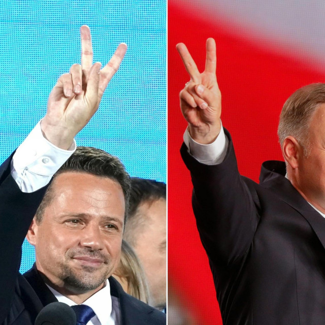 Andrzej Duda i Rafal Trzaskowski