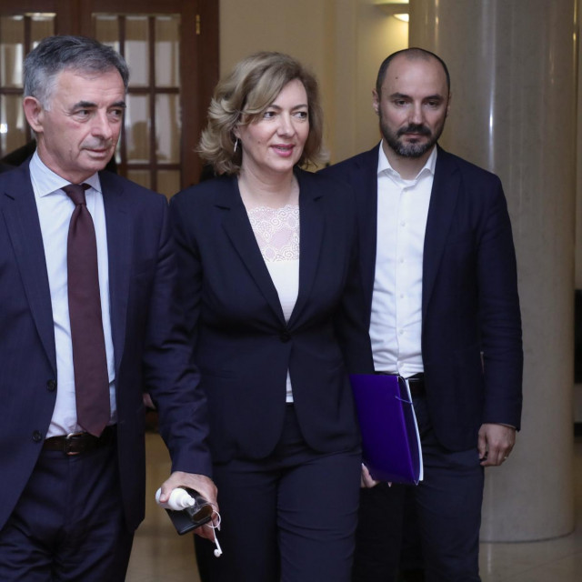 Milorad Pupovac, Dragana Jeckov, Boris Milošević