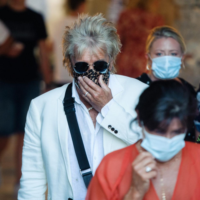 Rod Stewart u šetnji Splitom