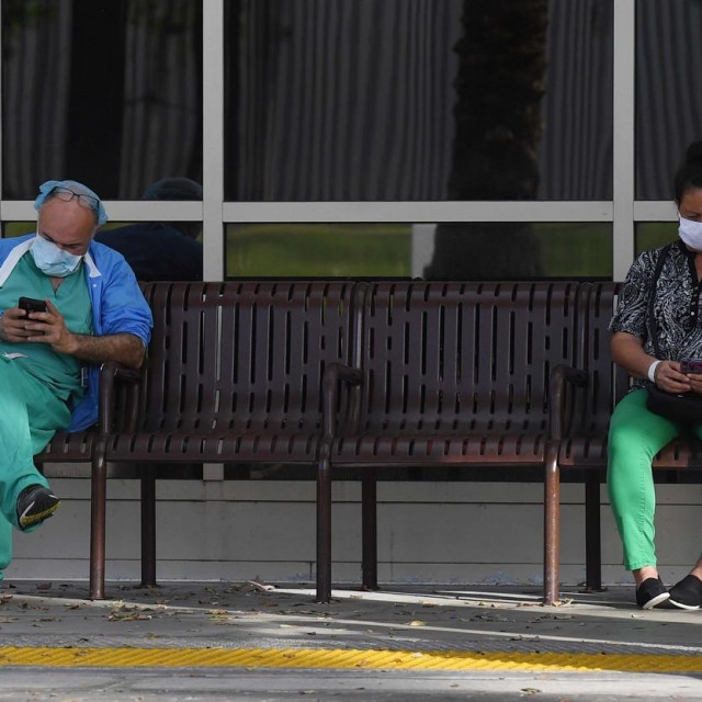 Koronavirus u SAD-u / Ilustracija