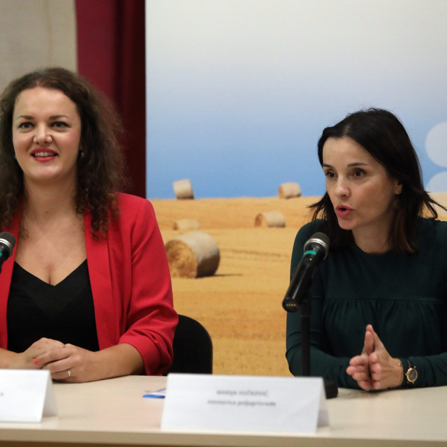 Ravnateljica agencije Matilda Copić i ministrica Marija Vučković