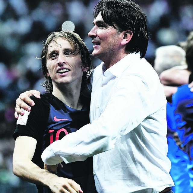 Luka Modrić i Zlatko Dalić dugo će pamtiti trenutak kad su izborili finale