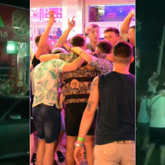 Pijani turisti na Mallorci