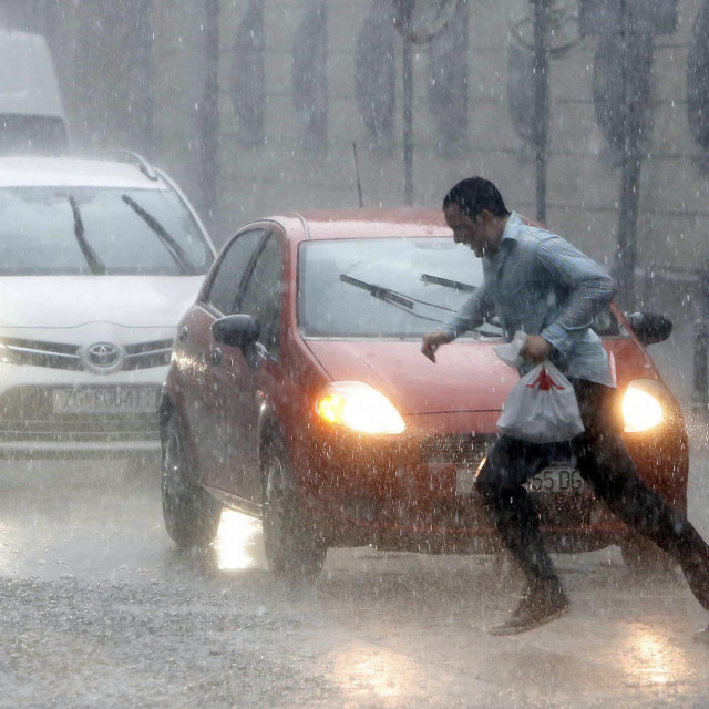 Ilustracija, pljusak