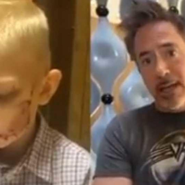 Dječak i filmski Iron Man, Robert Downey Jr.