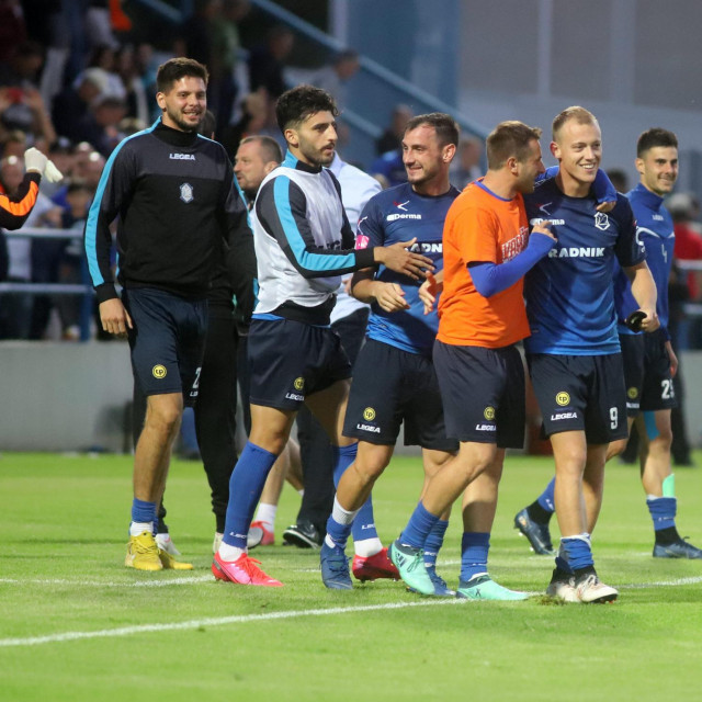 Slavlje nogometaša Varaždina