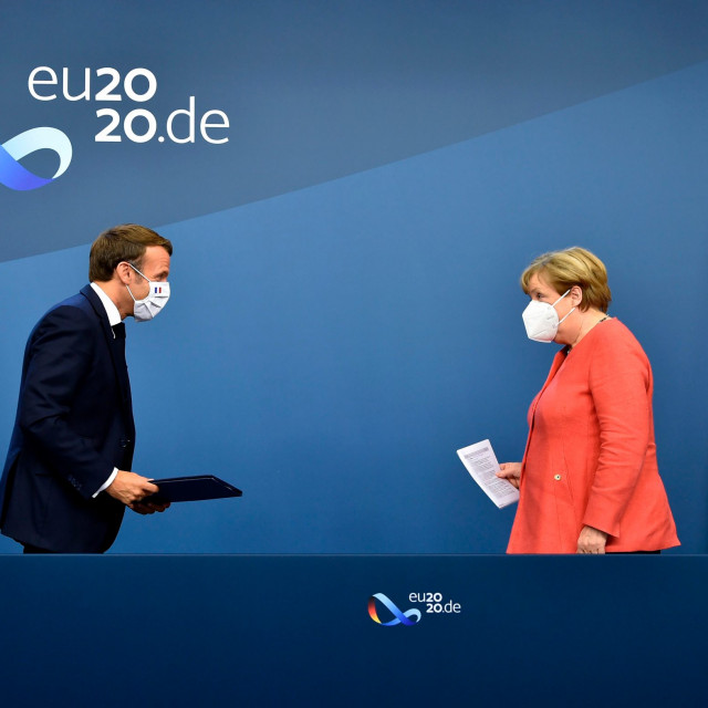 Njemačka kancelarka Angela Merkel i francuski predsjednik Emmanuel Macron, nova čvrsta osovina Berlin-Pariz