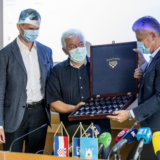 Dragan Primorac, Zvonimir Šostar i Davor Šuker