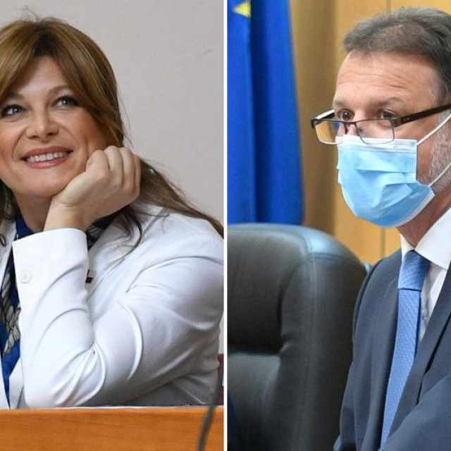 Karolina Vidović Krišto i Gordan Jandroković