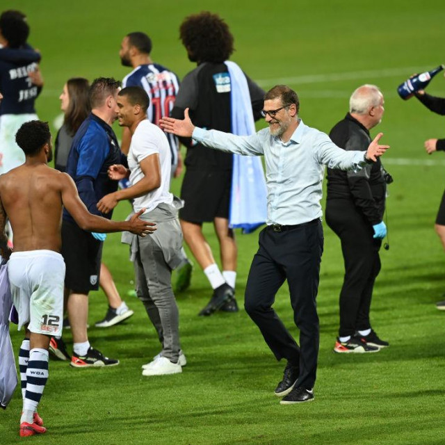 Slavlje Slavena Bilića i igrača WBA-a