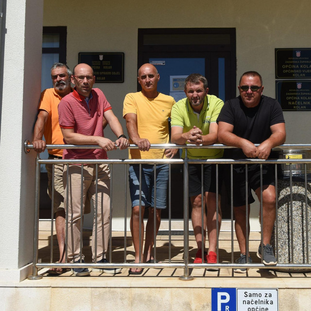 Slijeva na desno - Ivica Prtorić (HDZ), Šime Gligora (nezavisni), Ivan Čemeljić (Nezavisna lista mladih), Ante Zubović (HSS) te Mario Baričević (Neovisni za Hrvatsku)