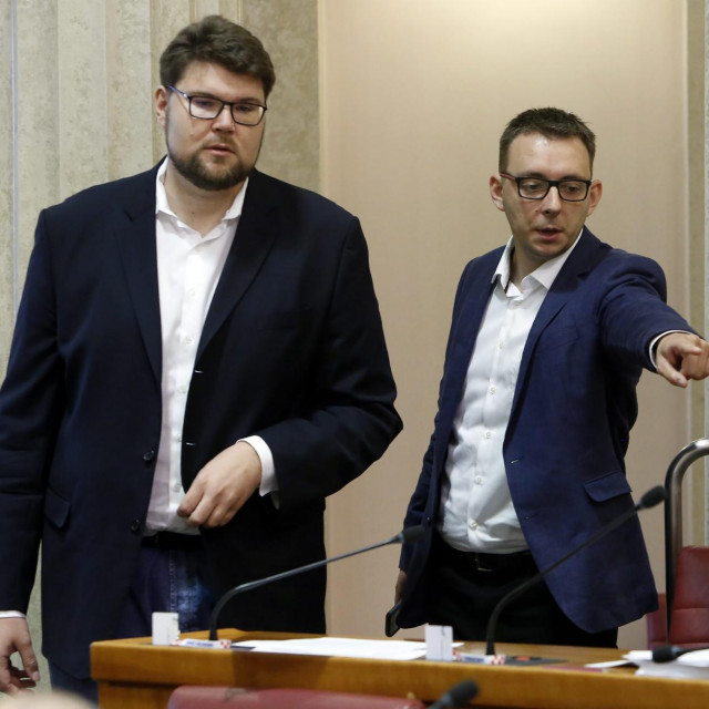 Peđa Grbin i Bojan Glavašević (arhivska fotografija)