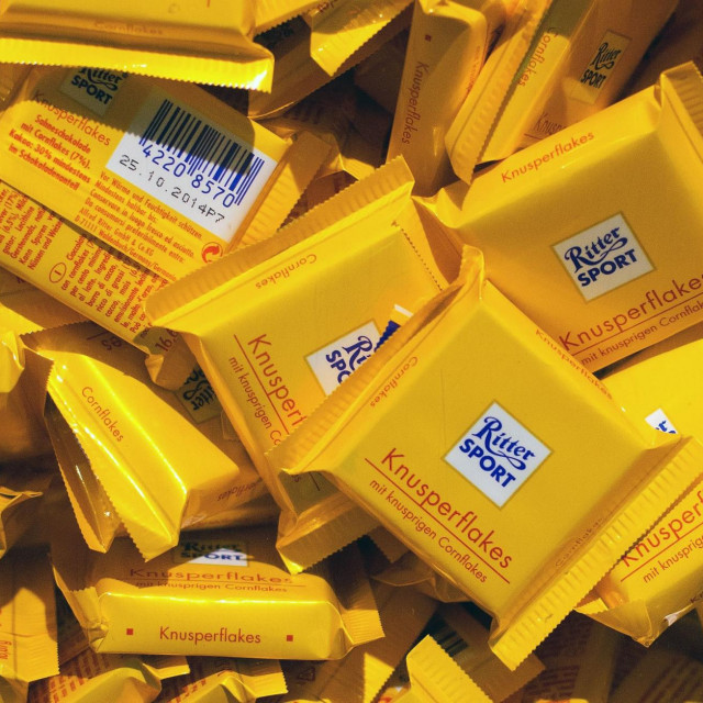 Čokolada Ritter Sport