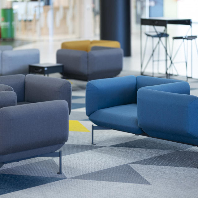 Segment, lounge zona Međunarodnih odlazaka, KINCL Architects