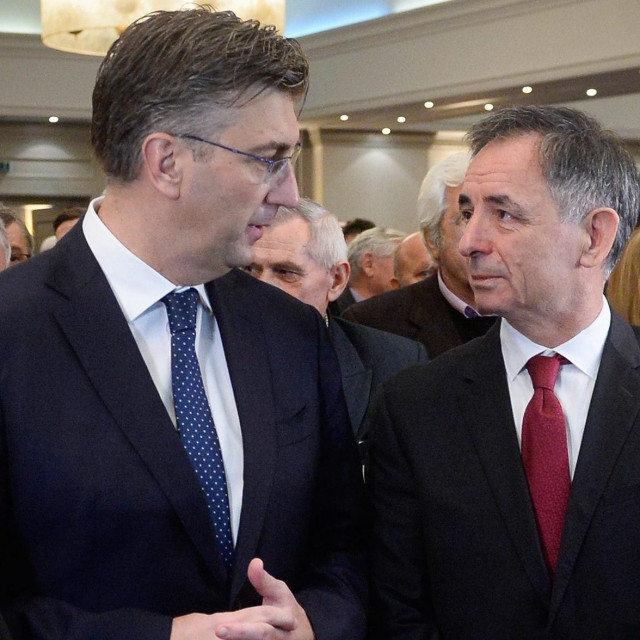Andrej Plenković i Milorad Pupovac