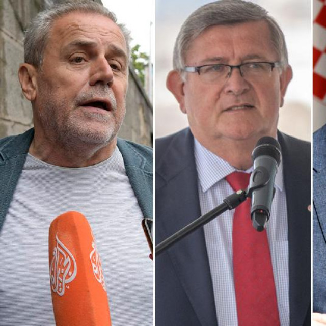 Milan Bandić, Vojko Obersnel, Andro Krstulović Opara i Ivica Vrkić