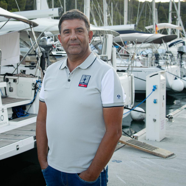 Boris Ninić, direktor Marine Betina.
 