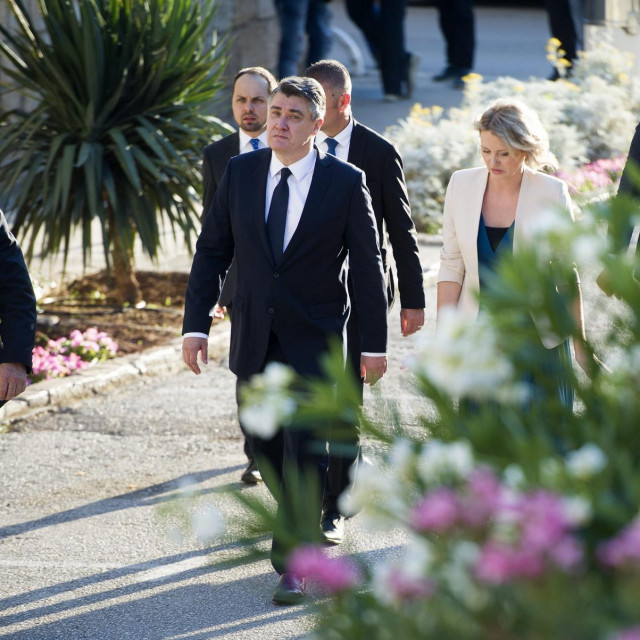 Zoran Milanović tijekom boravka na Korčuli