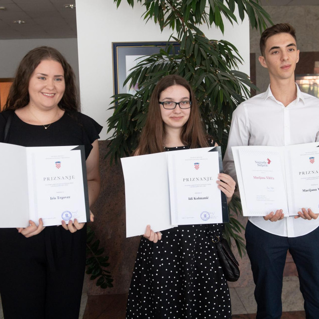 Iris Trgovec, Ida Kolmanić i Marijan Višić