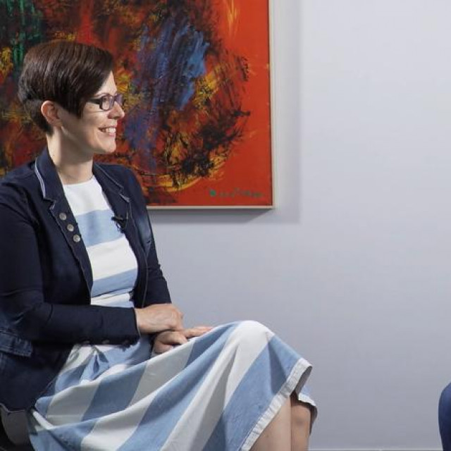 Maruška Vizek i Gojko Drljača