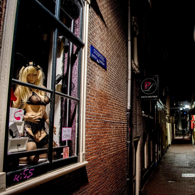 četvrt Crvenih svjetiljki u Amsterdamu