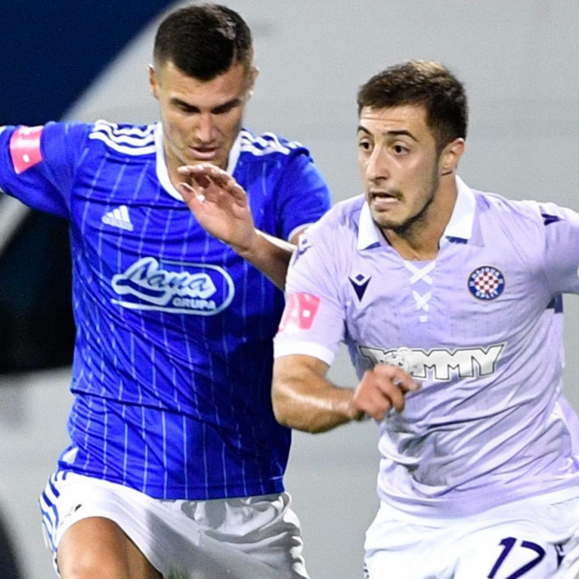 Josip Juranović u nedavnom derbiju protiv Dinama