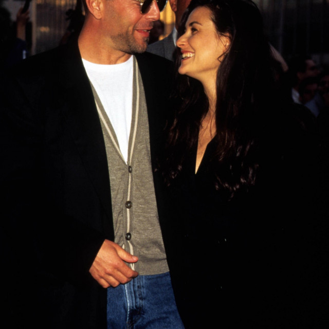 Demi i njezin drugi suprug Bruce Willis