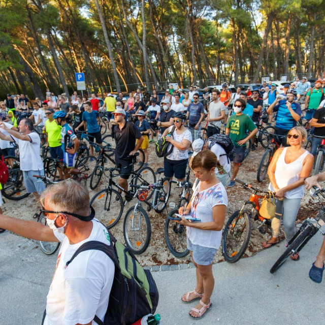 Prosvjedna vožnja 'Za Marjan bez automobila'