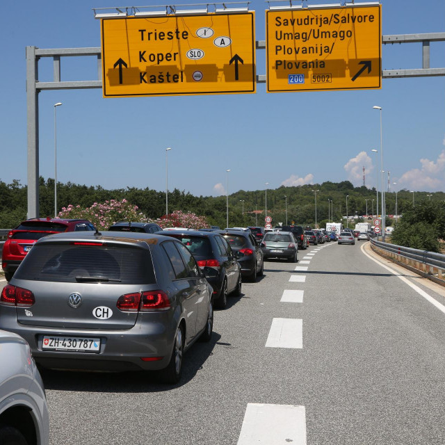 Gužva na Istarskom ipsilonu