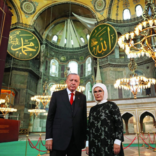 Recep Tayyip Erdogan i supruga Emine Erdogan