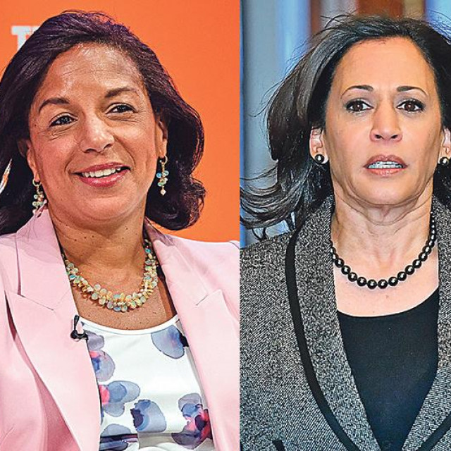 Karen Bass, Susan Rice, Kamala Harris