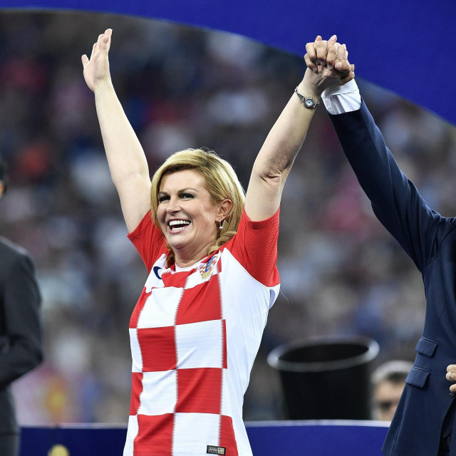 Kolinda Grabar Kitarovic, Emmanuel Macron