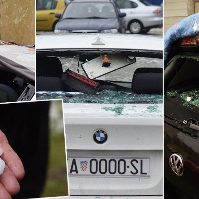 Uništeni automobili na karlovačkom području