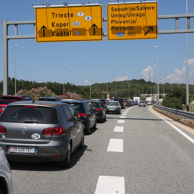 Velike gužve na Istarskom ipsilonu