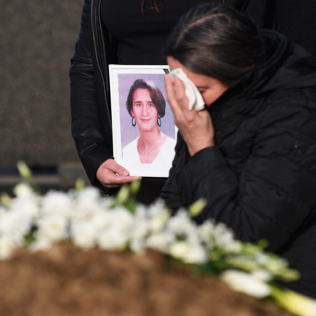 Pogreb Jasmine Dominić