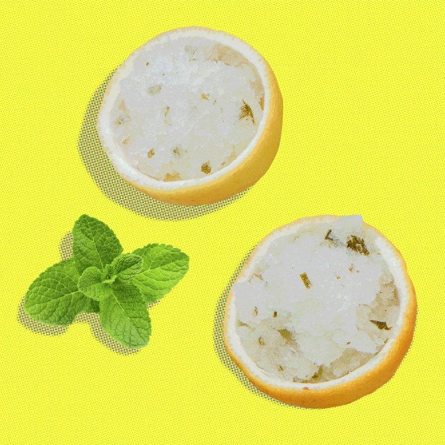Granita od limuna i mente