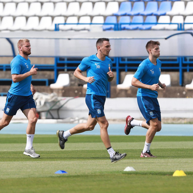 Trening nogometaša Osijeka