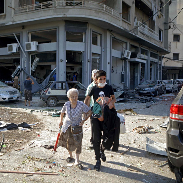 Bejrut dan poslije eksplozija