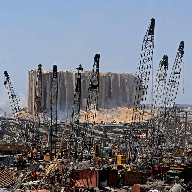 Bejrut poslije eksplozije