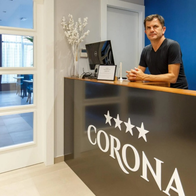 Mario Bašić, vlasnik hotela s četiri zvjezdice Corona