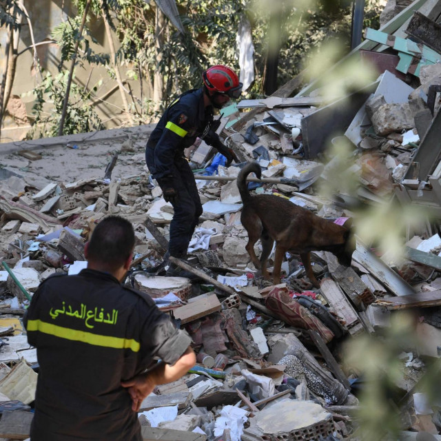 Potraga za preživjelima u Bejrutu