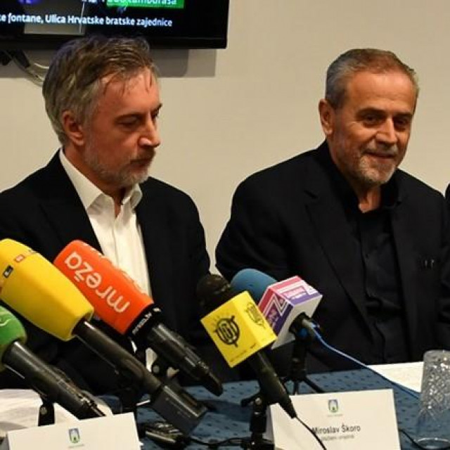 Miroslav Škoro i Milan Bandić