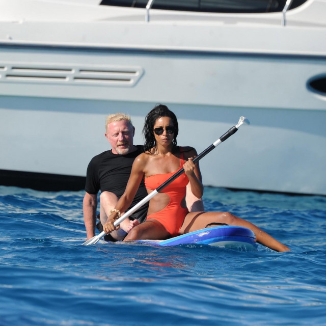 Boris Becker i Lilian de Carvalho Monteiro