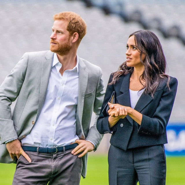 Princ Harry and Meghan Markle