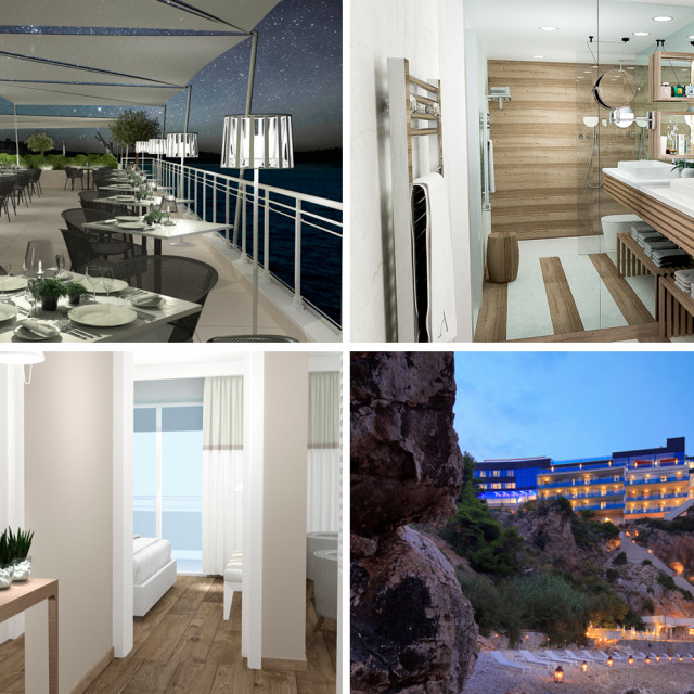 Hotel Bellevue i renderi obnovljenog restorana i soba