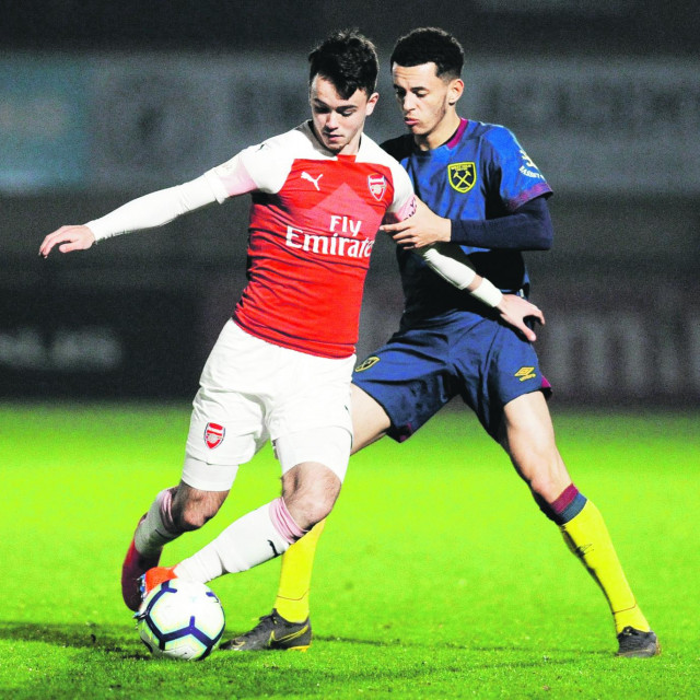 Robbie Burton iz vremena dok je nosio dres Arsenala
